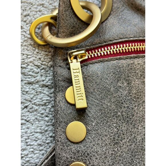 Nearly NEW Hammitt  Nash crossbody in pewter $325 C10 - Picture 3 of 11